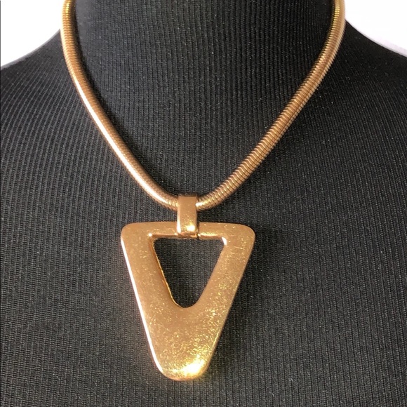 Lanvin Jewelry - VTG House of Lanvin Paris Runway Modernist Necklace